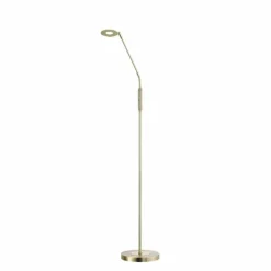 Luminaires Fischer & Honsel Lampadaire Honsel Dent LED Laiton, 1 lumière, Changeur de couleurs* Lampadaires Et Lampes Sur Pied