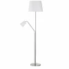 Lampes En Tissu-Luminaires Fischer & Honsel Lampadaire Honsel Layer Nickel mat, 1 lumière