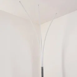 hofstein Lampadaire Horpmaal LED Chrome, 3 lumières