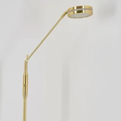 hofstein Lampadaire Huallilemu LED Laiton, 1 lumière* Lampadaires Et Lampes Sur Pied