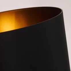 Lampes En Tissu-hofstein Lampadaire Huarate Noir, 1 lumière