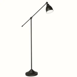 Luminaires Ideallux Lampadaire Ideal Lux NEWTON Noir, 1 lumière* Lampadaires Et Lampes Sur Pied
