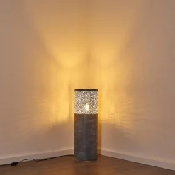 Lampes Vintages & Rétros-hofstein Lampadaire Indijk Bleu, Gris, 1 lumière