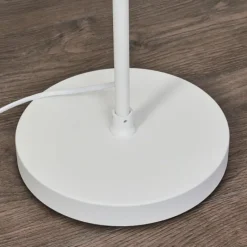 hofstein Lampadaire Javel Chrome, Blanc, 3 lumières