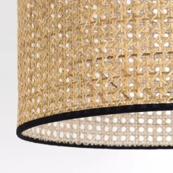 Lampes En Tissu-hofstein Lampadaire Jonas Noir, 1 lumière