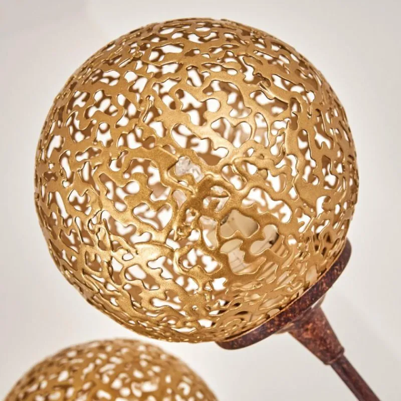 Lampes Dorées-hofstein Lampadaire Kitee Brun, 6 lumières