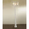 Luminaires Konstsmide Lampadaire Konstsmide Firenze Blanc, 3 lumières