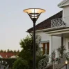Luminaires Konstsmide Lampadaire Konstsmide Gemini Noir, 1 lumière