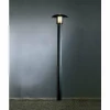 Luminaires Konstsmide Lampadaire Konstsmide Heimdal Noir, 1 lumière