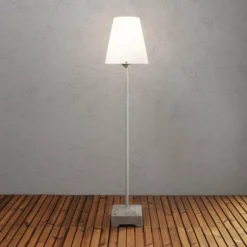 Luminaires Konstsmide Lampadaire Konstsmide Lucca Gris, 1 lumière