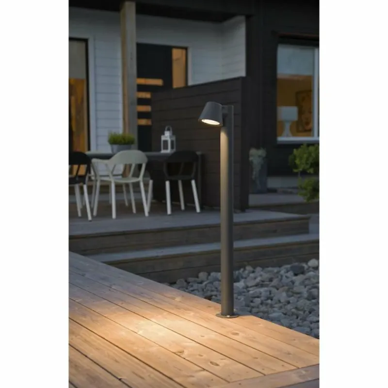 Luminaires Konstsmide Lampadaire Konstsmide Trieste Noir, 1 lumière