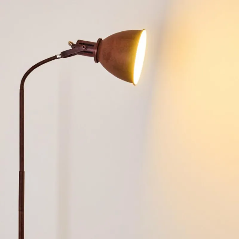 hofstein Lampadaire Koppom Rouille, 1 lumière* Lampadaires Et Lampes Sur Pied
