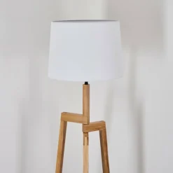 Lampes En Tissu-hofstein Lampadaire Kratie Écru, 1 lumière