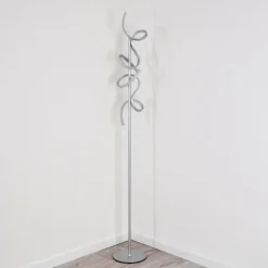 hofstein Lampadaire Lavaca LED Argenté, 2 lumières* Éclairage Led