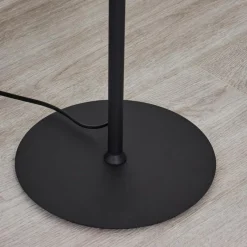 Lampes Art Déco-hofstein Lampadaire Lavaca LED Noir, 2 lumières