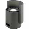 Luminaires LCD Lampadaire LCD Typ LED Gris, 1 lumière