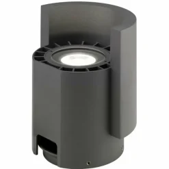 Luminaires LCD Lampadaire LCD Typ LED Gris, 1 lumière