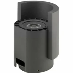 Luminaires LCD Lampadaire LCD Typ LED Gris, 1 lumière