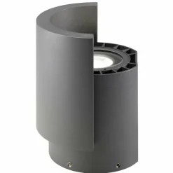 Luminaires LCD Lampadaire LCD Typ LED Gris, 1 lumière