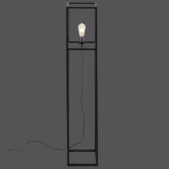 Lampes Industrielles-Luminaires Leuchten Direkt Lampadaire Leuchten Direkt FABIO Noir, 1 lumière