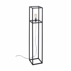 Lampes Industrielles-Luminaires Leuchten Direkt Lampadaire Leuchten Direkt FABIO Noir, 1 lumière