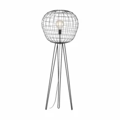 Lampes Industrielles-Luminaires Leuchten Direkt Lampadaire Leuchten Direkt FABIO Noir, 1 lumière