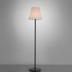 Luminaires Leuchten Direkt Lampadaire Leuchten Direkt HOLLY LED Noir, 1 lumière, Changeur de couleurs