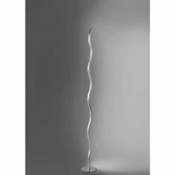 Luminaires Leuchten Direkt Lampadaire Leuchten-Direkt WAVE LED Acier inoxydable, 1 lumière* Éclairage Led