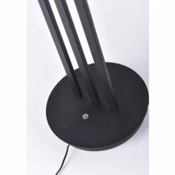 Luminaires Leuchten Direkt Lampadaire Leuchten-Direkt WAVE LED Noir, 3 lumières, Télécommandes* Lampadaires Et Lampes Sur Pied