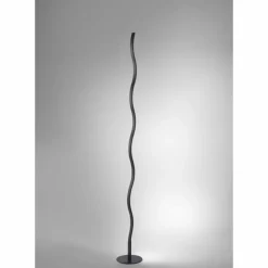 Luminaires Leuchten Direkt Lampadaire Leuchten-Direkt WAVE LED Noir, 1 lumière* Éclairage Led