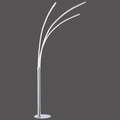 Luminaires Leuchten Direkt Lampadaire Leuchten-Direkt MAJA LED Chrome, 3 lumières* Éclairage Led