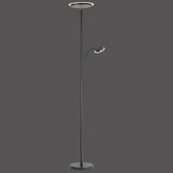 Luminaires Leuchten Direkt Lampadaire Leuchten-Direkt HANS LED Noir, 2 lumières* Éclairage Led