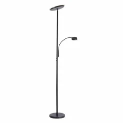 Luminaires Leuchten Direkt Lampadaire Leuchten-Direkt HANS LED Noir, 2 lumières* Éclairage Led