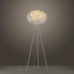 Luminaires Leuchten Direkt Lampadaire Leuchten-Direkt LOLASMART-NAOMI LED Blanc, 1 lumière, Télécommandes