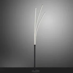 Luminaires Leuchten Direkt Lampadaire Leuchten-Direkt MAJA LED Noir, 1 lumière* Éclairage Led