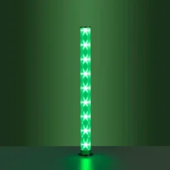 Luminaires Leuchten Direkt Lampadaire Leuchten-Direkt BINGO LED Chrome, 1 lumière, Télécommandes, Changeur de couleurs* Éclairage Led