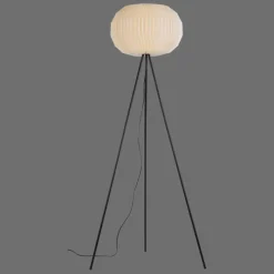 Lampes Vintages & Rétros-Luminaires Leuchten Direkt Lampadaire Leuchten-Direkt PAPEL Blanc, 1 lumière