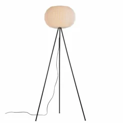 Lampes Vintages & Rétros-Luminaires Leuchten Direkt Lampadaire Leuchten-Direkt PAPEL Blanc, 1 lumière
