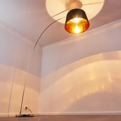 Lampes En Tissu-hofstein Lampadaire Lillby Gris, 1 lumière