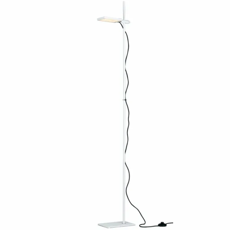 Luce Design Lampadaire Book LED Blanc, 1 lumière* Lampadaires Et Lampes Sur Pied