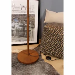 Lampes Vintages & Rétros-Luce Design Lampadaire Luce-Design Colt Rouille, 3 lumières