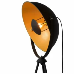Luminaires Lucide Lampadaire Lucide ALVARO Noir, 1 lumière* Lampadaires Et Lampes Sur Pied