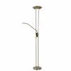 Luminaires Rustiques-Luminaires Lucide Lampadaire Lucide CHAMPION-LED Bronze, 1 lumière