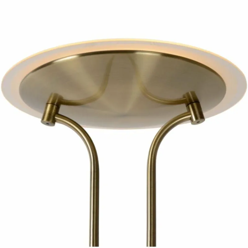 Luminaires Rustiques-Luminaires Lucide Lampadaire Lucide CHAMPION-LED Bronze, 1 lumière