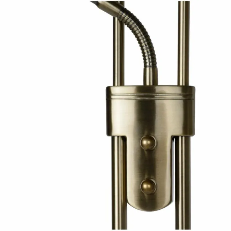 Luminaires Rustiques-Luminaires Lucide Lampadaire Lucide CHAMPION-LED Bronze, 1 lumière