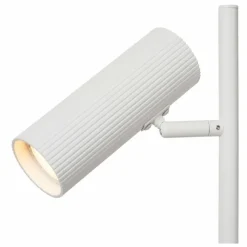 Luminaires Lucide Lampadaire Lucide CLUBS Blanc, 2 lumières* Lampadaires Et Lampes Sur Pied