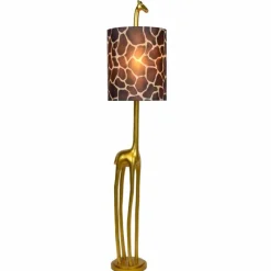 Lampes En Tissu-Luminaires Lucide Lampadaire Lucide EXTRAVAGANZA MISS Or, Laiton, 1 lumière