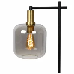 Lampes Dorées-Luminaires Lucide Lampadaire Lucide JOANET Noir, 1 lumière