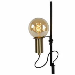 Luminaires Lucide Lampadaire Lucide MALCOLM Noir, 1 lumière* Lampadaires Et Lampes Sur Pied