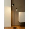 Luminaires Scandinaves-Luminaires Lucide Lampadaire Lucide SKANSKA LED Noir, 2 lumières